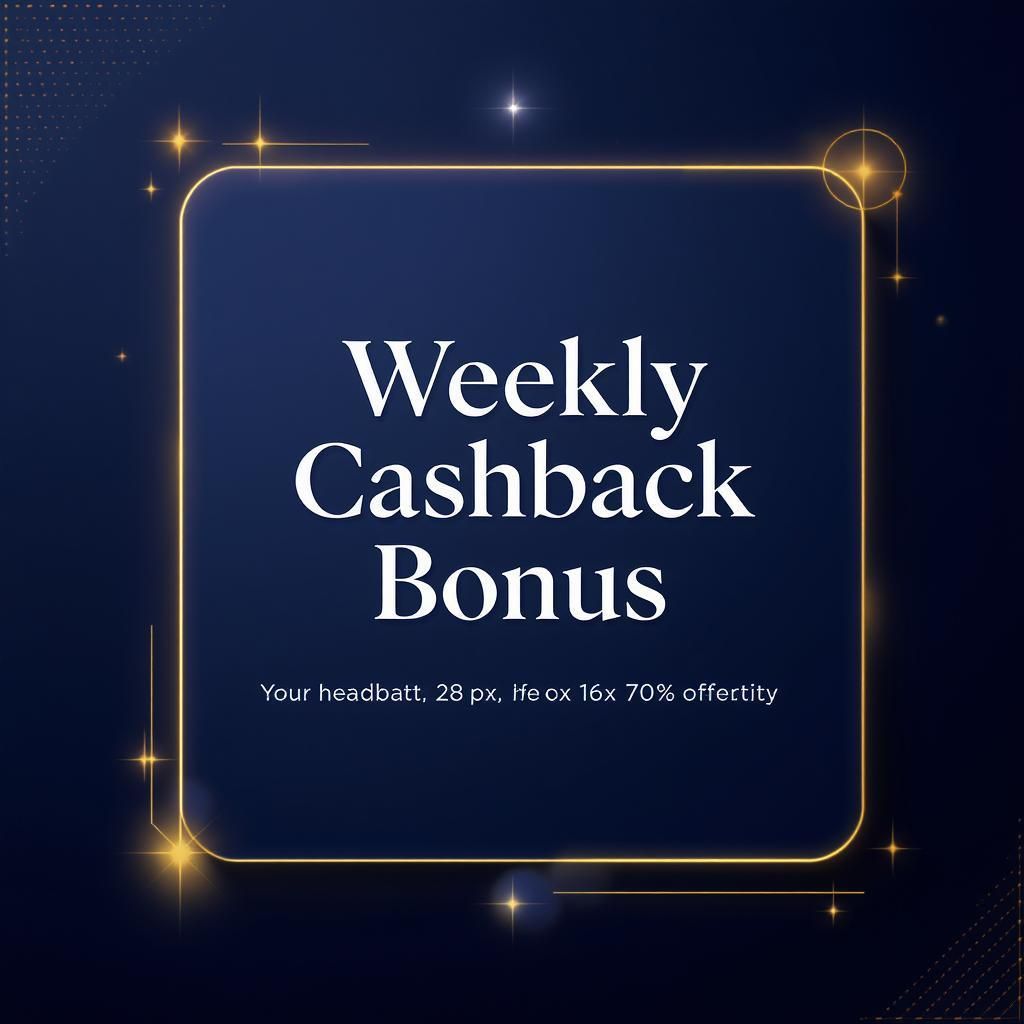 Weekly Cashback Bonus